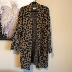Leopard Print Cardi - Mint Condition